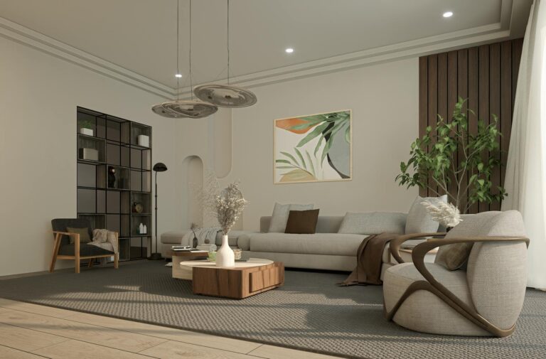 modern minimalist living room interior design